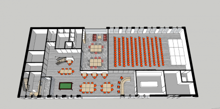 Ontwerp wijkcentrum HNL